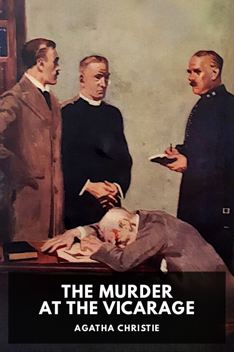 Typing practice story cover: The Murder at the Vicarage
