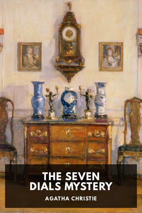 Typing practice story cover: The Seven Dials Mystery