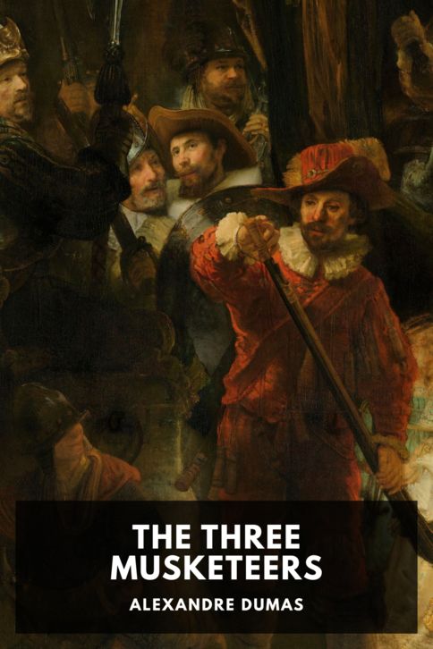 Typing practice story cover: The Three Musketeers