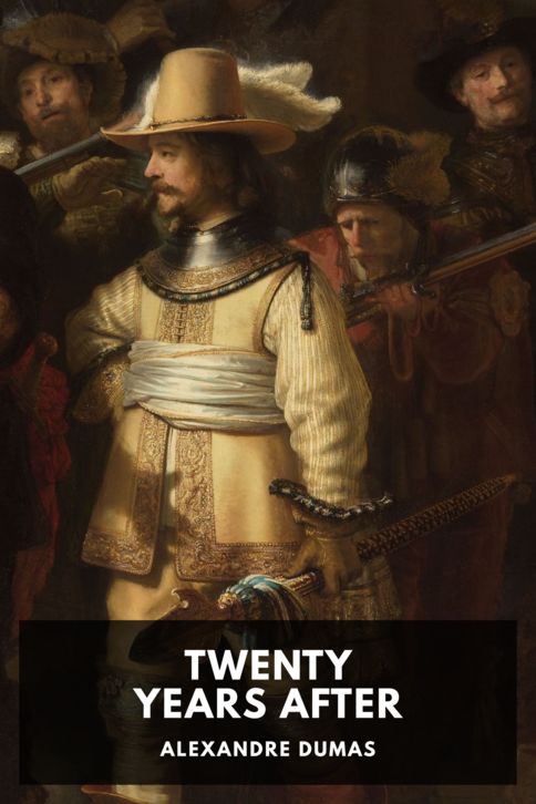 Typing practice story cover: Twenty Years After