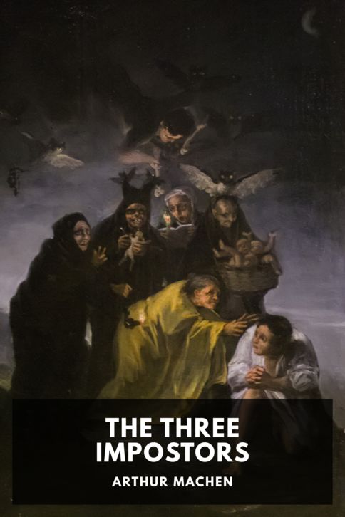 Typing practice story cover: The Three Impostors