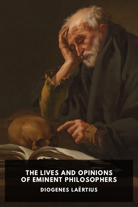 Typing practice story cover: The Lives and Opinions of Eminent Philosophers