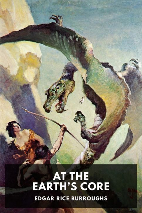 Typing practice story cover: At the Earth’s Core