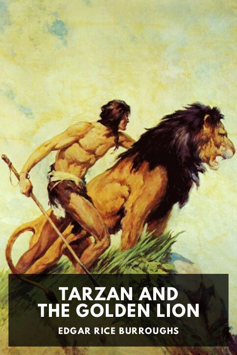 Typing practice story cover: Tarzan and the Golden Lion