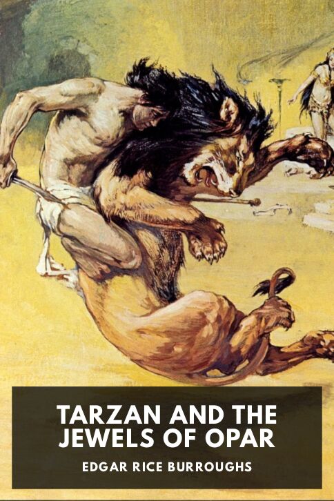 Typing practice story cover: Tarzan and the Jewels of Opar