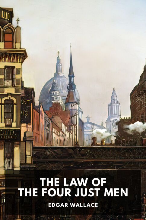 Typing practice story cover: The Law of the Four Just Men