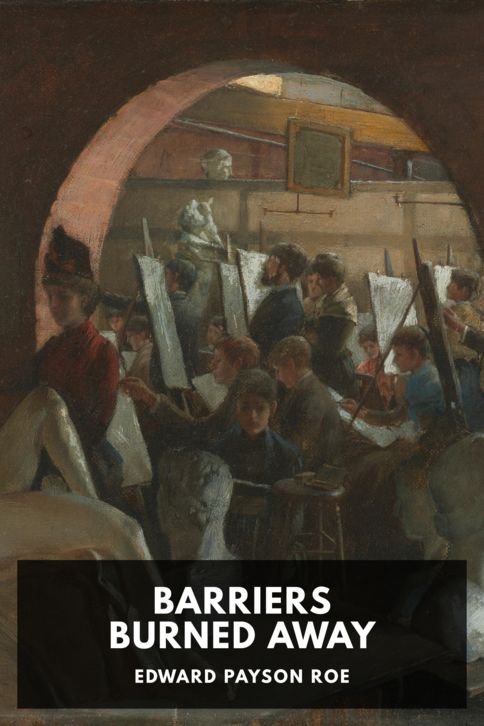 Typing practice story cover: Barriers Burned Away