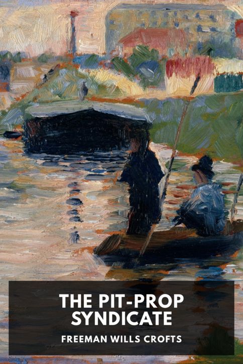 Typing practice story cover: The Pit-Prop Syndicate
