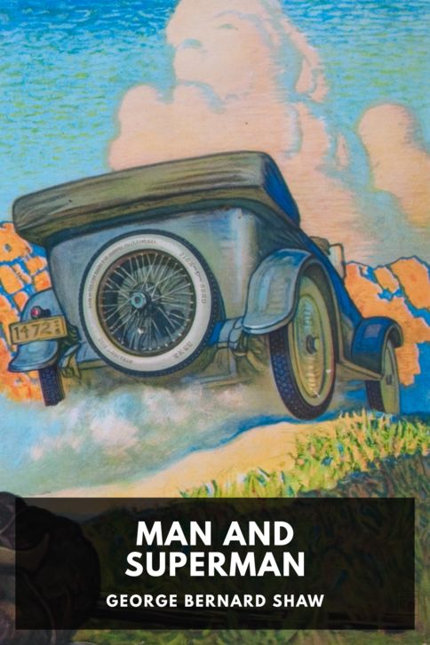 Typing practice story cover: Man and Superman