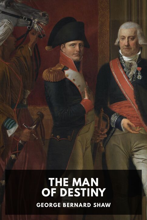 Typing practice story cover: The Man of Destiny