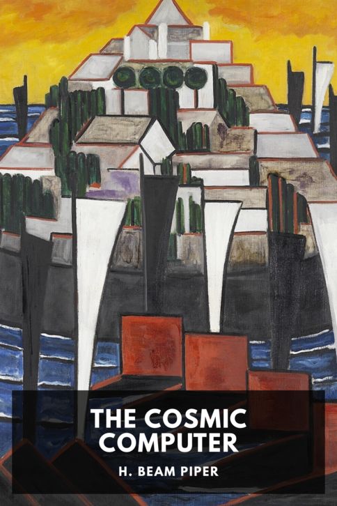 Typing practice story cover: The Cosmic Computer
