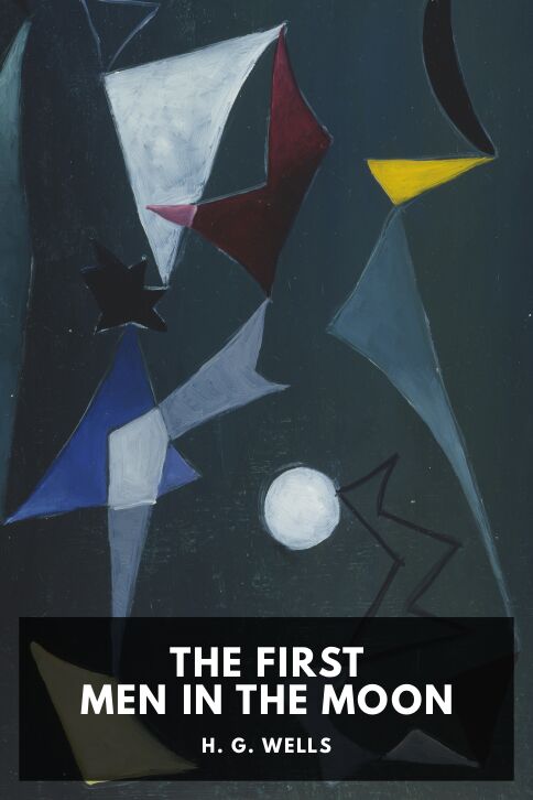 Typing practice story cover: The First Men in the Moon
