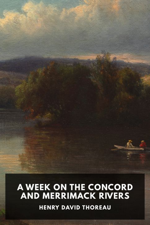 Typing practice story cover: A Week on the Concord and Merrimack Rivers