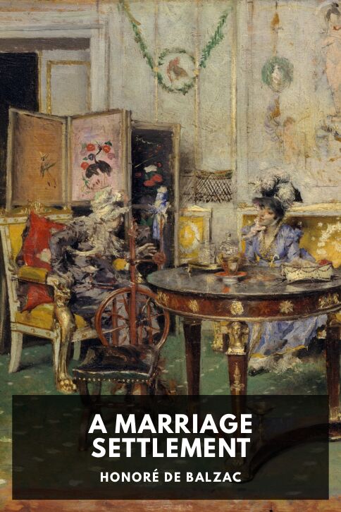 Typing practice story cover: A Marriage Settlement