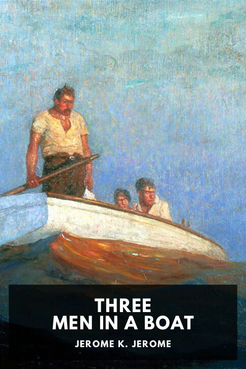 Typing practice story cover: Three Men in a Boat