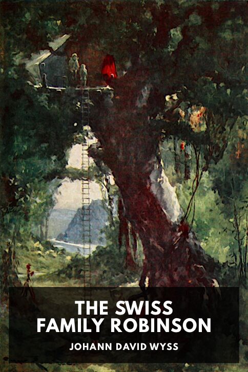 Typing practice story cover: The Swiss Family Robinson