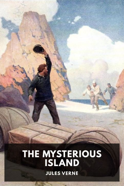 Typing practice story cover: The Mysterious Island