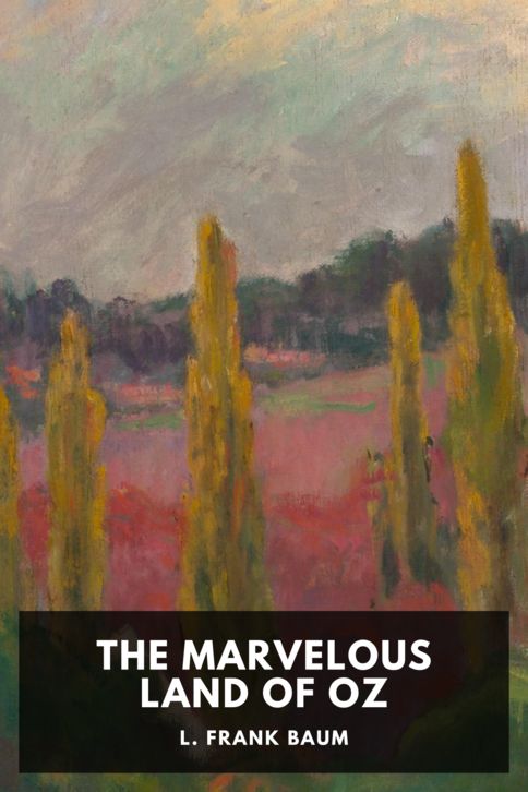 Typing practice story cover: The Marvelous Land of Oz