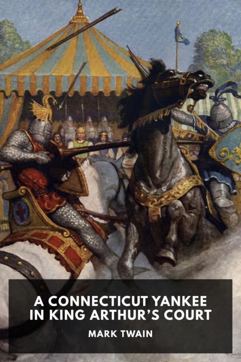 Typing practice story cover: A Connecticut Yankee in King Arthur’s Court