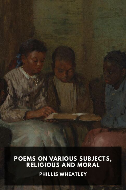 Typing practice story cover: Poems on Various Subjects, Religious and Moral