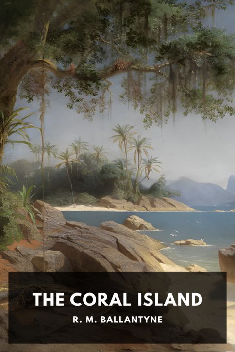 Typing practice story cover: The Coral Island