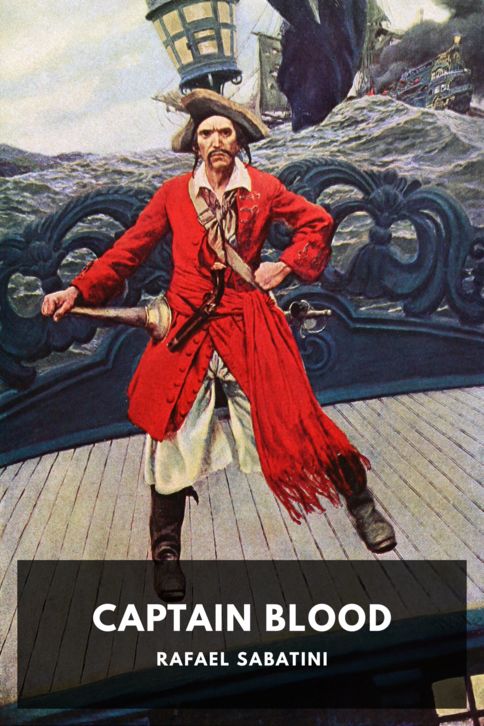 Typing practice story cover: Captain Blood