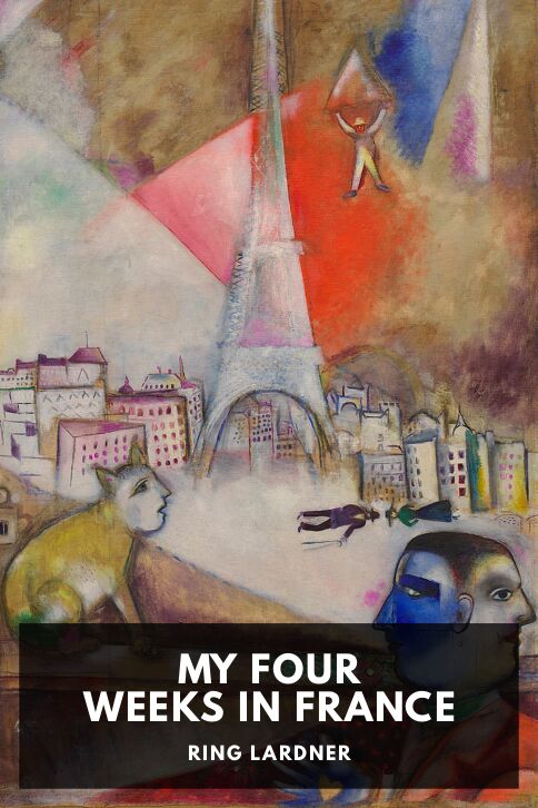 Typing practice story cover: My Four Weeks in France