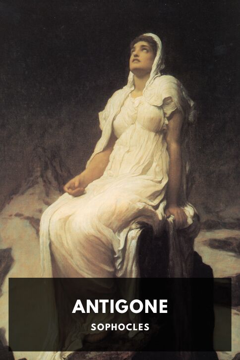 Typing practice story cover: Antigone
