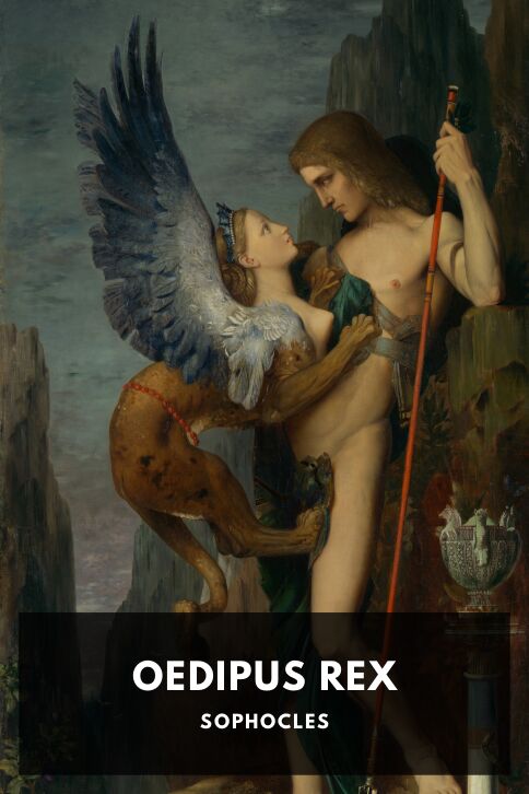Typing practice story cover: Oedipus Rex