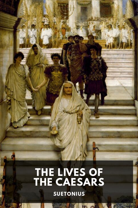 Typing practice story cover: The Lives of the Caesars