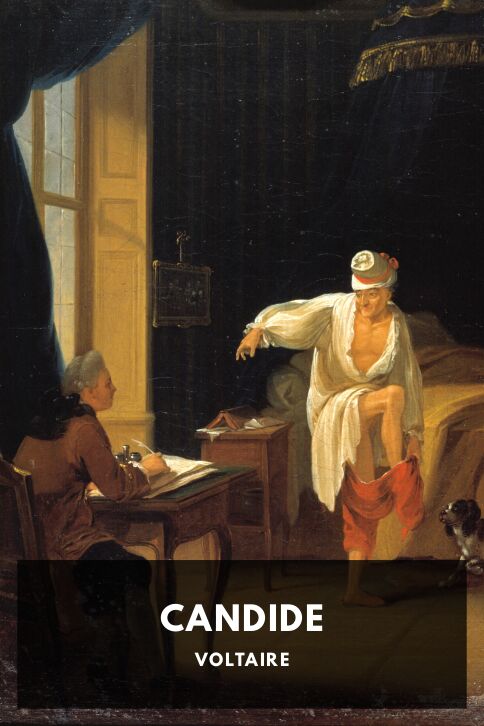 Typing practice story cover: Candide